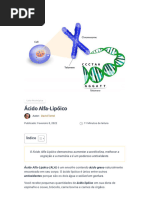 Uso e Benefícios do Ácido Alfa Lipóico Injetável | PDF | Antioxidante ...