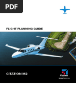 Cessna Citation X Flight Planning Guide | PDF | Takeoff | Aircraft
