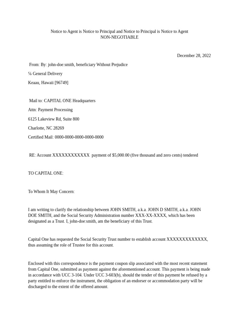 Remittance Letter Coupon (Template) PDF Payments Mail