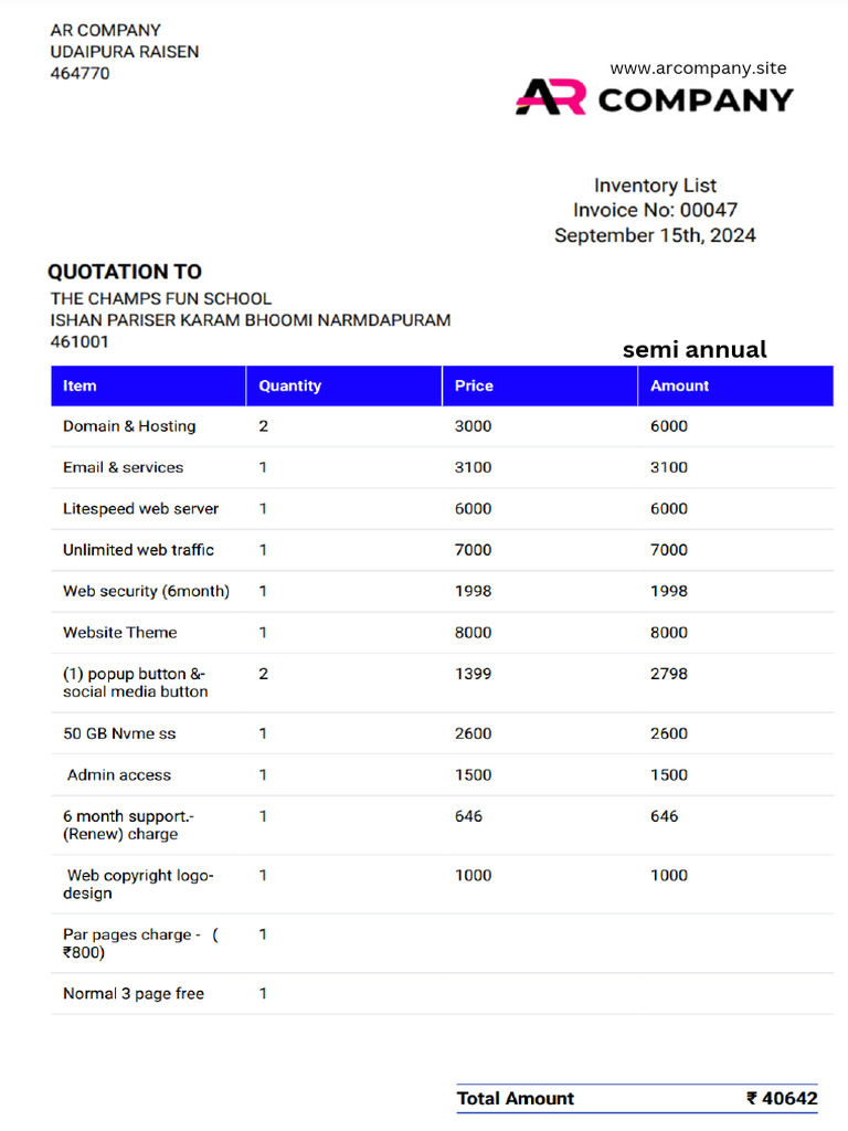 Annually | PDF