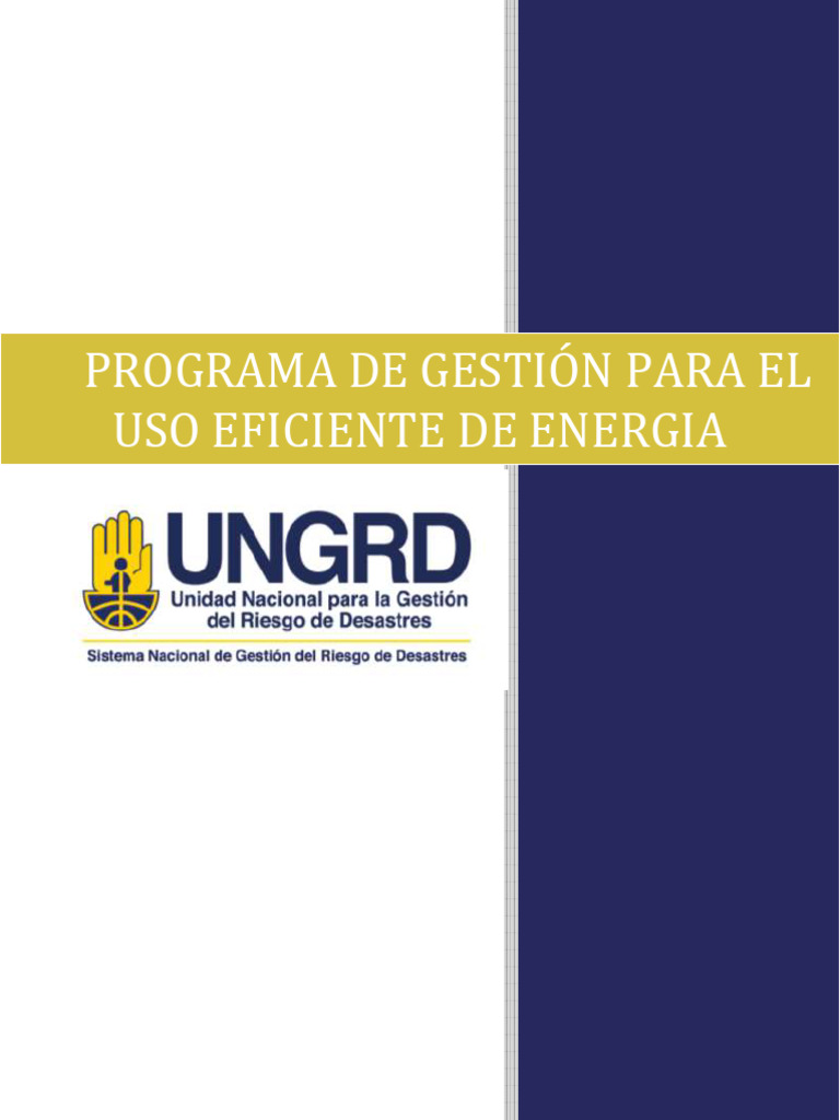 Programa de Gestion para El Uso Eficiente de Energia | PDF | Uso ...