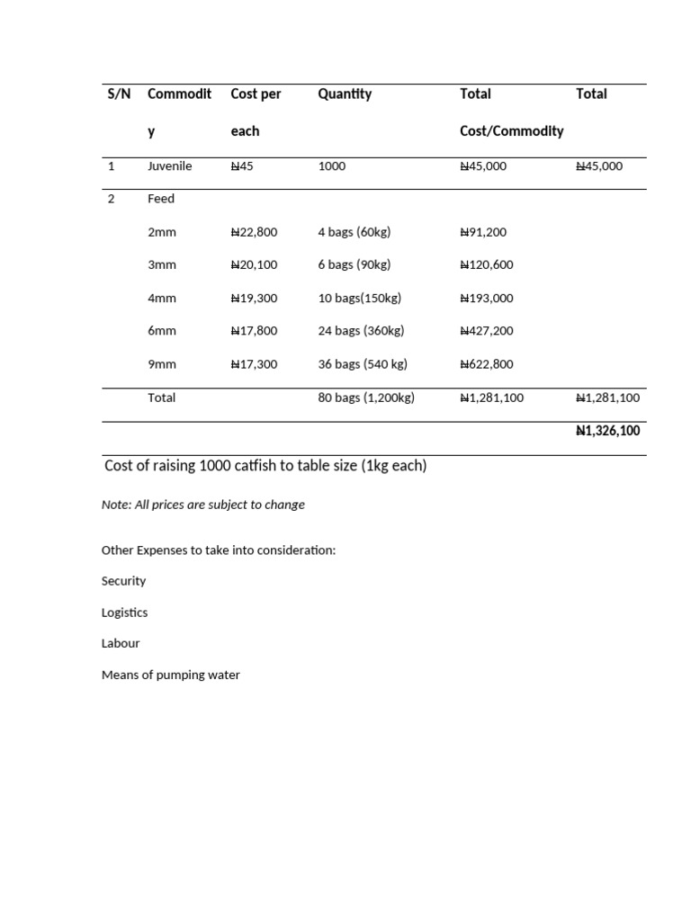 COST REVIEW ANALYSIS visual data 3
