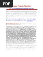 Download Logical Fallacies Handout by Marco Mola SN80118817 doc pdf