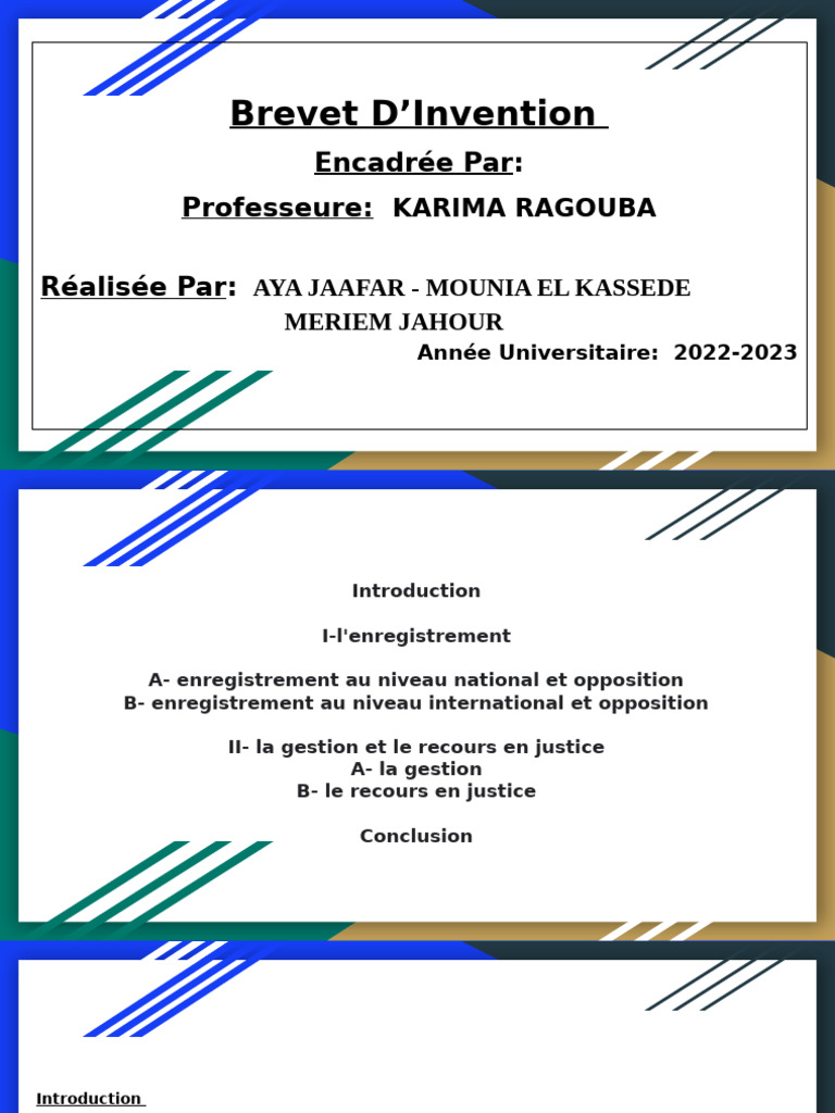 Filing Mid Clone Open Inventive Invent Multi Instance Reference: Brevet D Invention Pdf Brevet