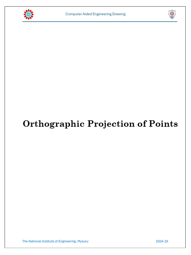 Projection of Points | PDF | Cartesian Coordinate System | Geometry