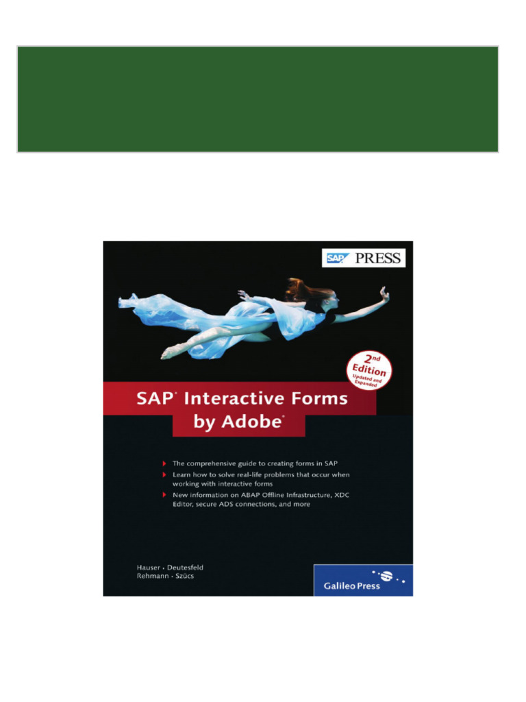 SAP Interactive Forms by Adobe 2nd Jurgen Hauser all chapter instant ...