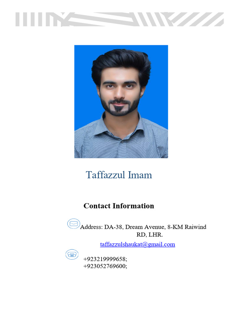 Cv pdf