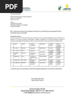 Informe de Siniestros COF 2025 | PDF | Chile