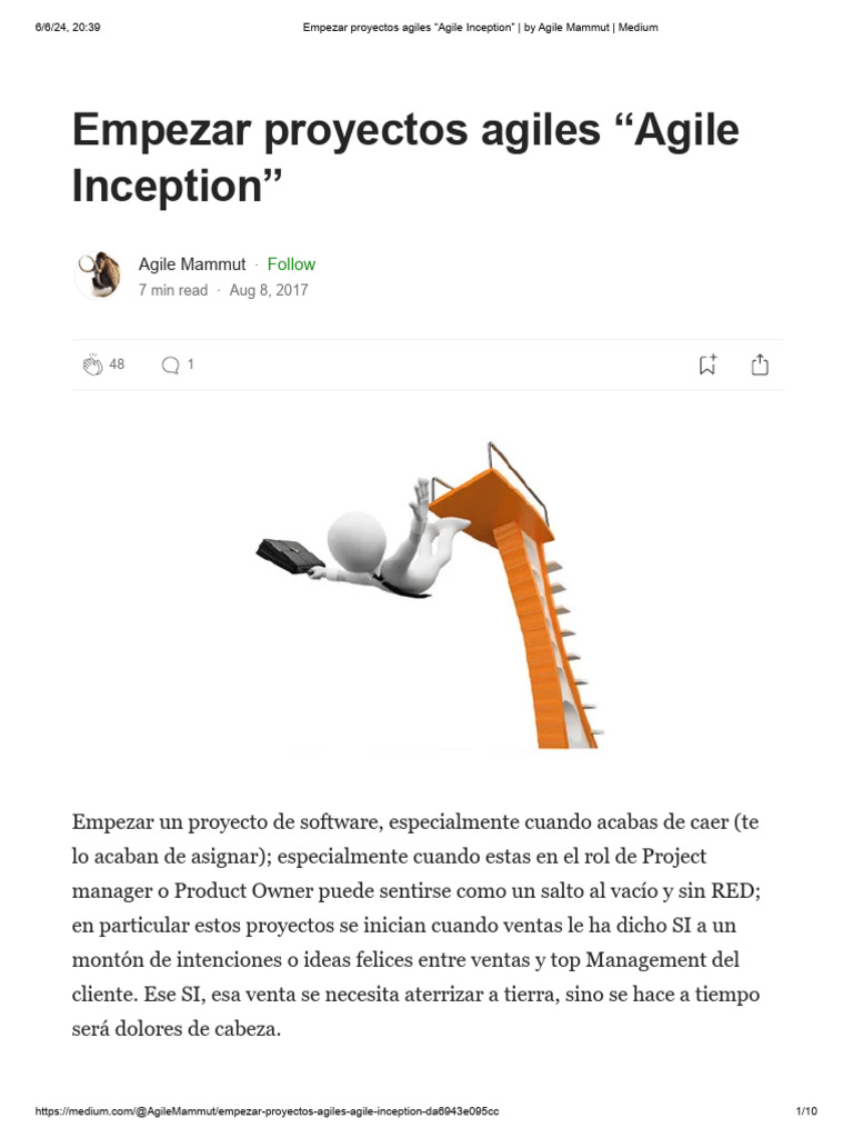 Empezar Proyectos Agiles 