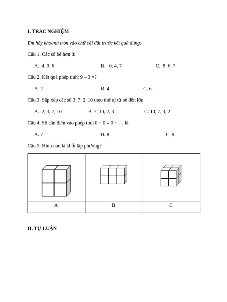 Toán L P 1 | PDF