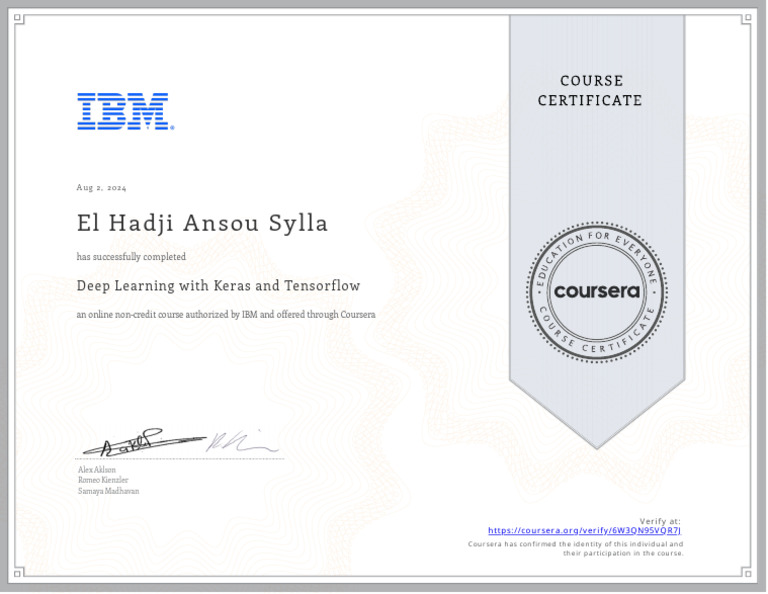 Deep Learning With Keras and Tensorflow | PDF