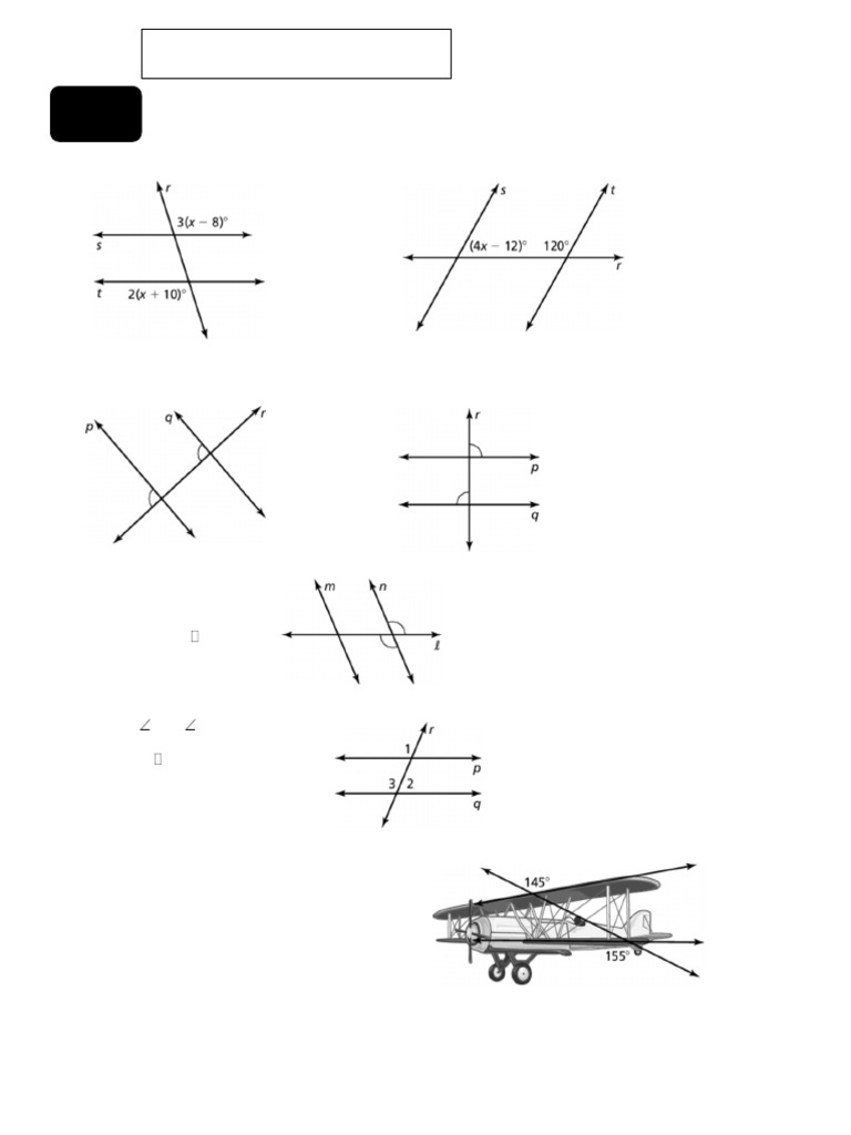 Geometry Practice A Answers | PDF