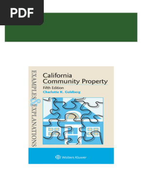 ビジネス・経済 California Community Property (E & E) California Community Property (E & E)