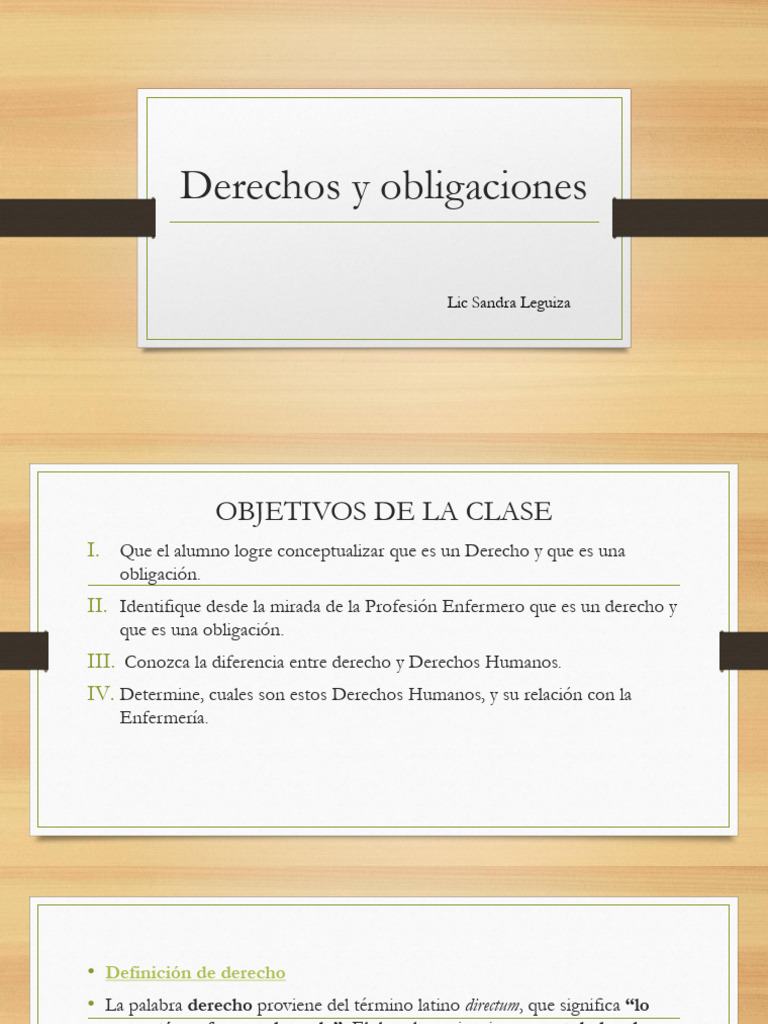 Derechos y Obligaciones en Enfermería | PDF | Justicia | Crimen y violencia