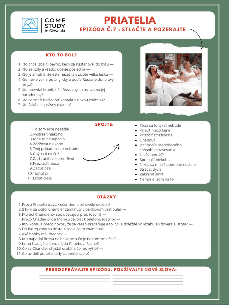 Priatelia 7. | PDF