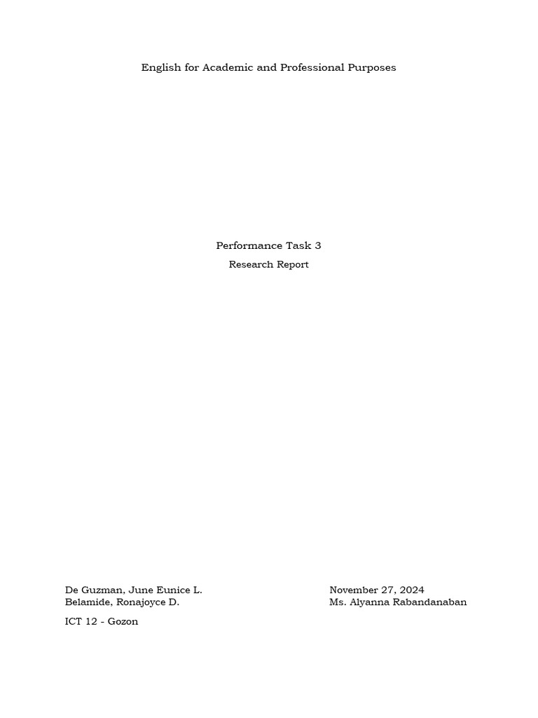 English For Academic and Professional Purposes | PDF | Educational ...