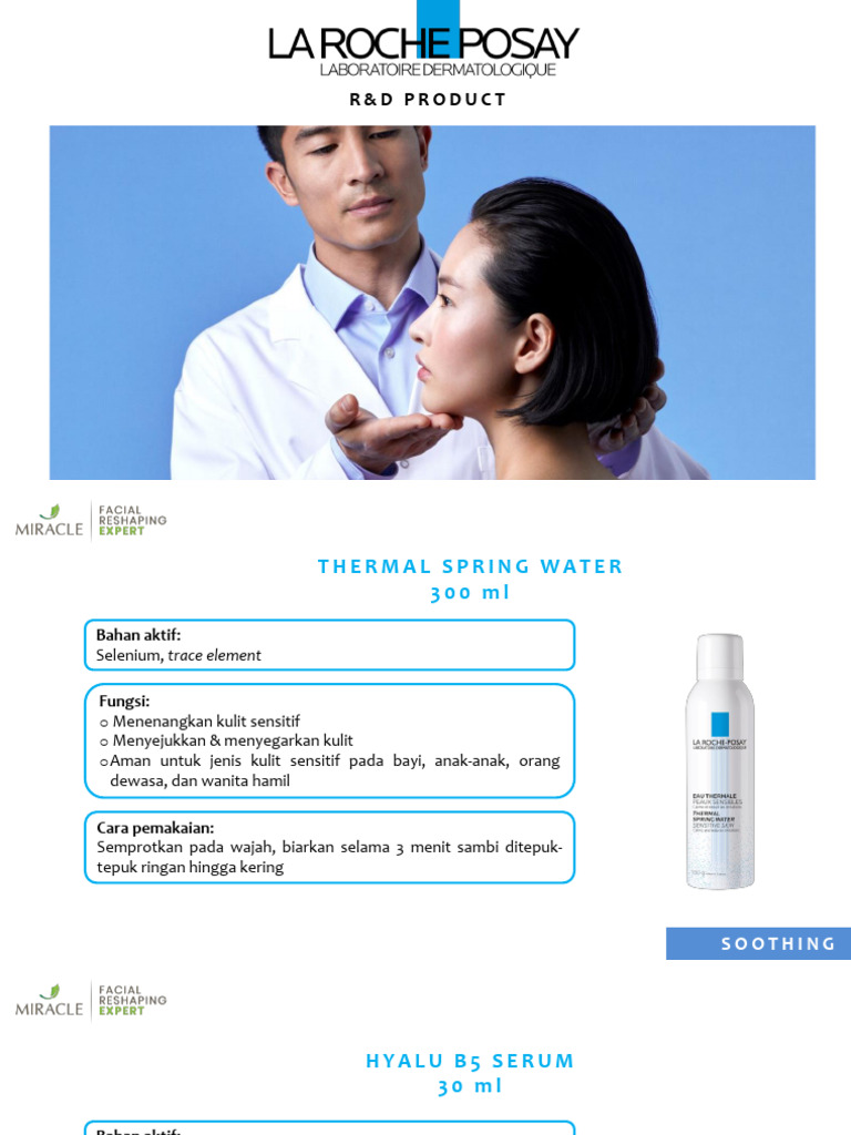 Produk Knowledge - La Roche Posay 2023 | PDF