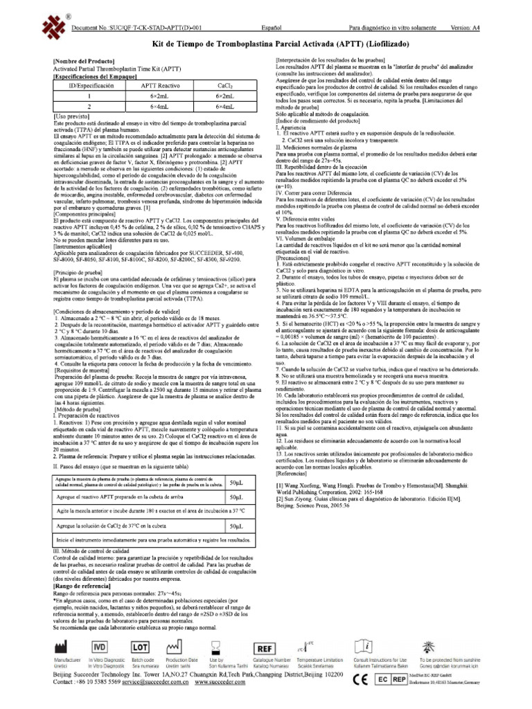 Inserto Aptt Trad | PDF
