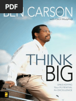 Download Think Big Unleashing Your Potential for Excellence by By Ben Carson MD With Cecil Murphey by Zondervan SN80128018 doc pdf