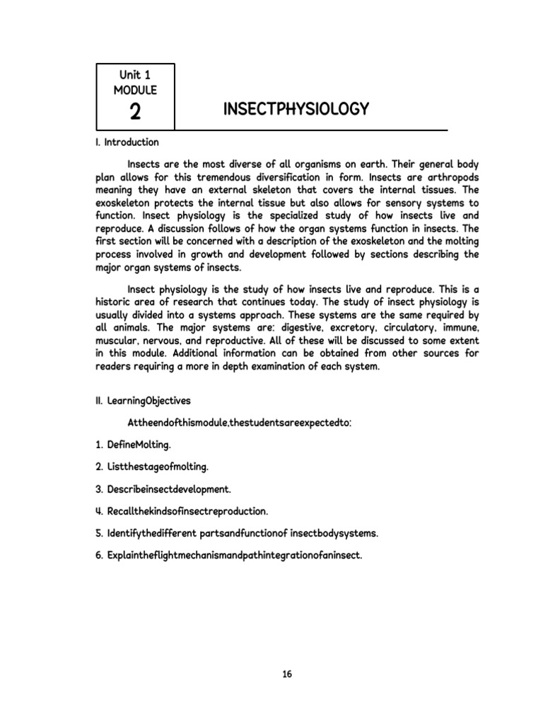 02.Insect-Physiology | PDF | Insects | Arthropods