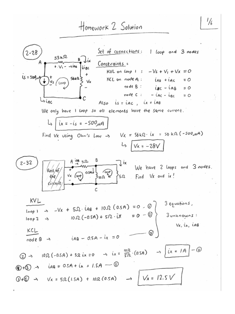 Soluciones Linear Circuit | PDF