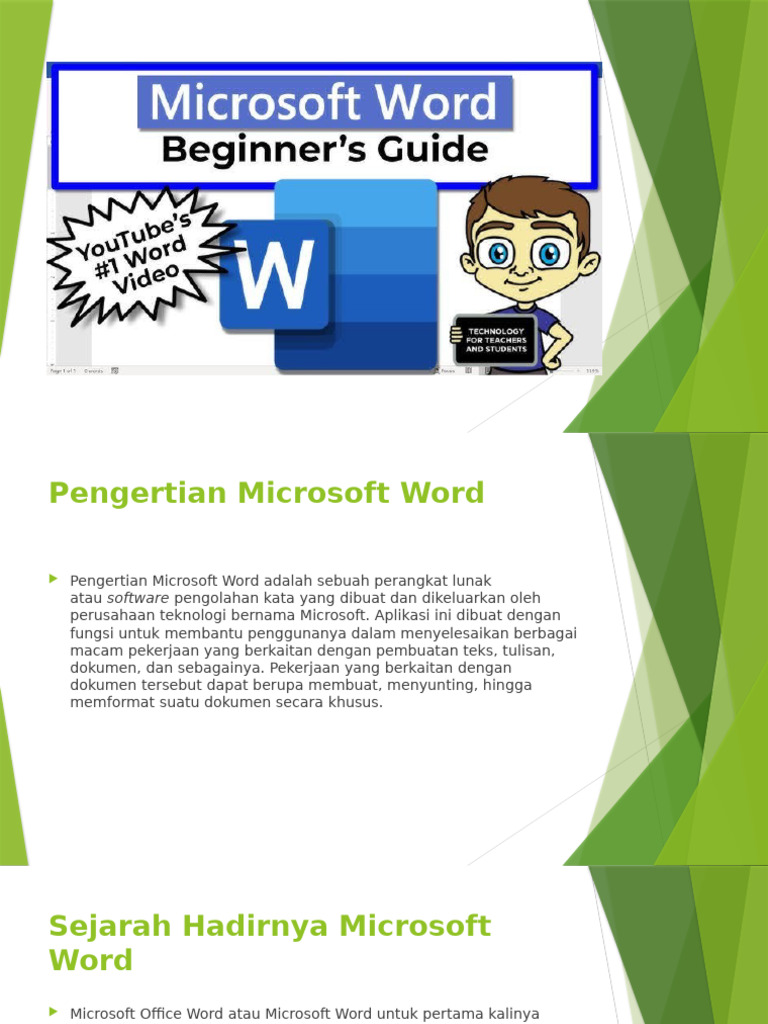 Pengertian dan Fungsi Microsoft Word | PDF