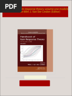 希少Handbook of Item Response theory 3冊セット Amazon.com: Handbook of Item Response Theory: Three Volume