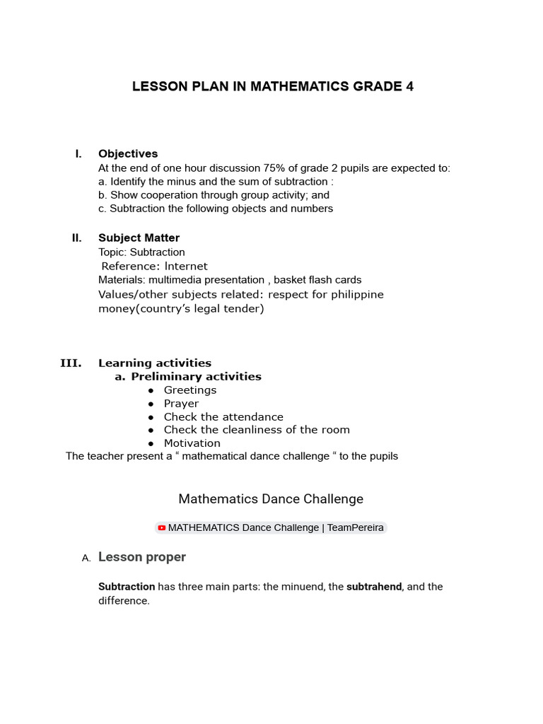 Copy of Task 2 - Lesson Plan | PDF