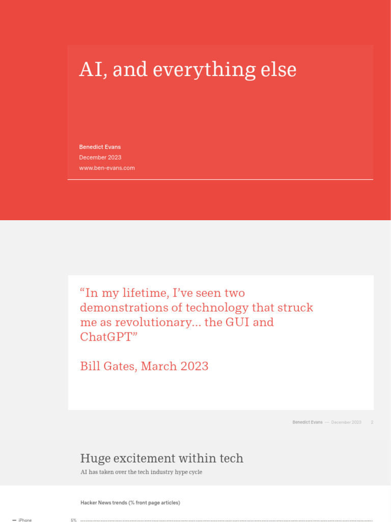 2024+AI+and+Everything+Else+1.1 | PDF | Machine Learning | Artificial ...