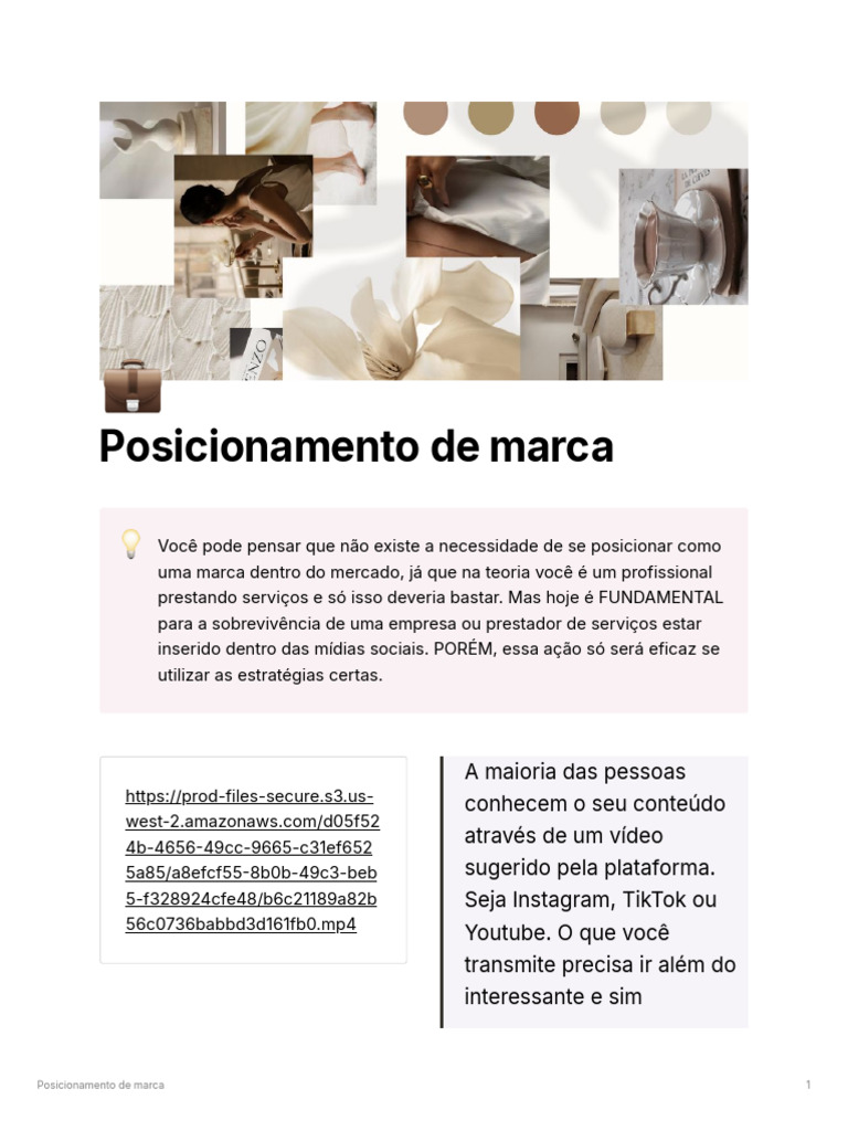 Estratégias para Posicionamento de Marca | PDF | Marca | Redes sociais