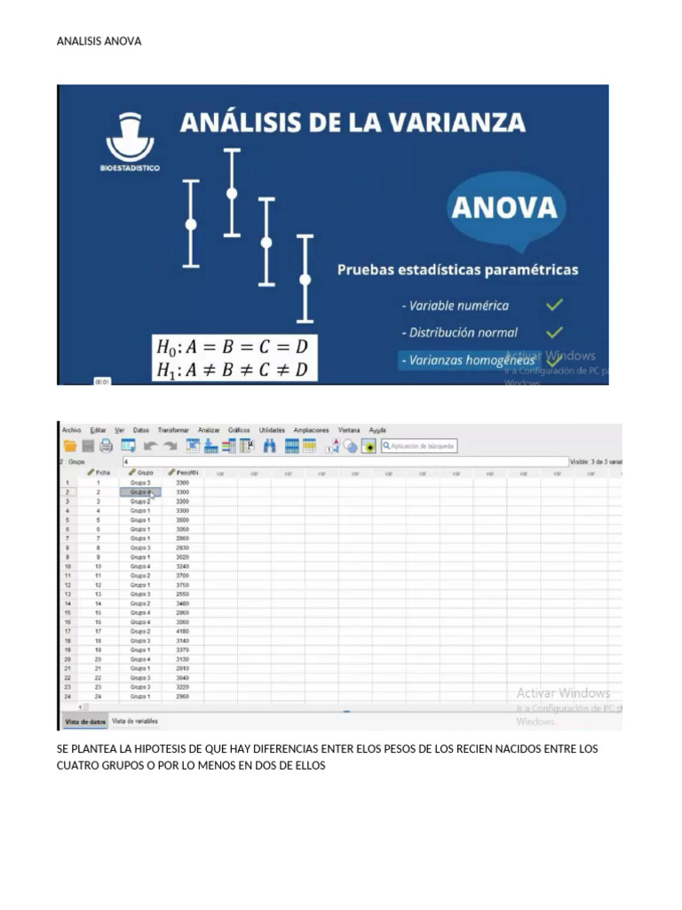 Analisis Anova | PDF