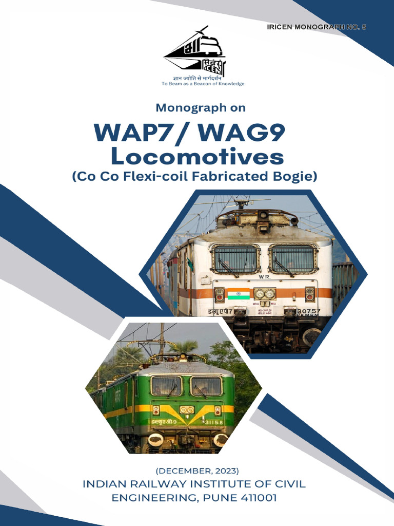 WAP7/WAG9 Locomotive Specifications Guide | PDF | Rail Transport ...