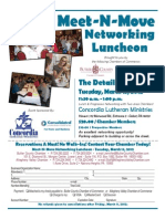 March 2012 Meet-n-Move Networking Luncheon @ Concordia