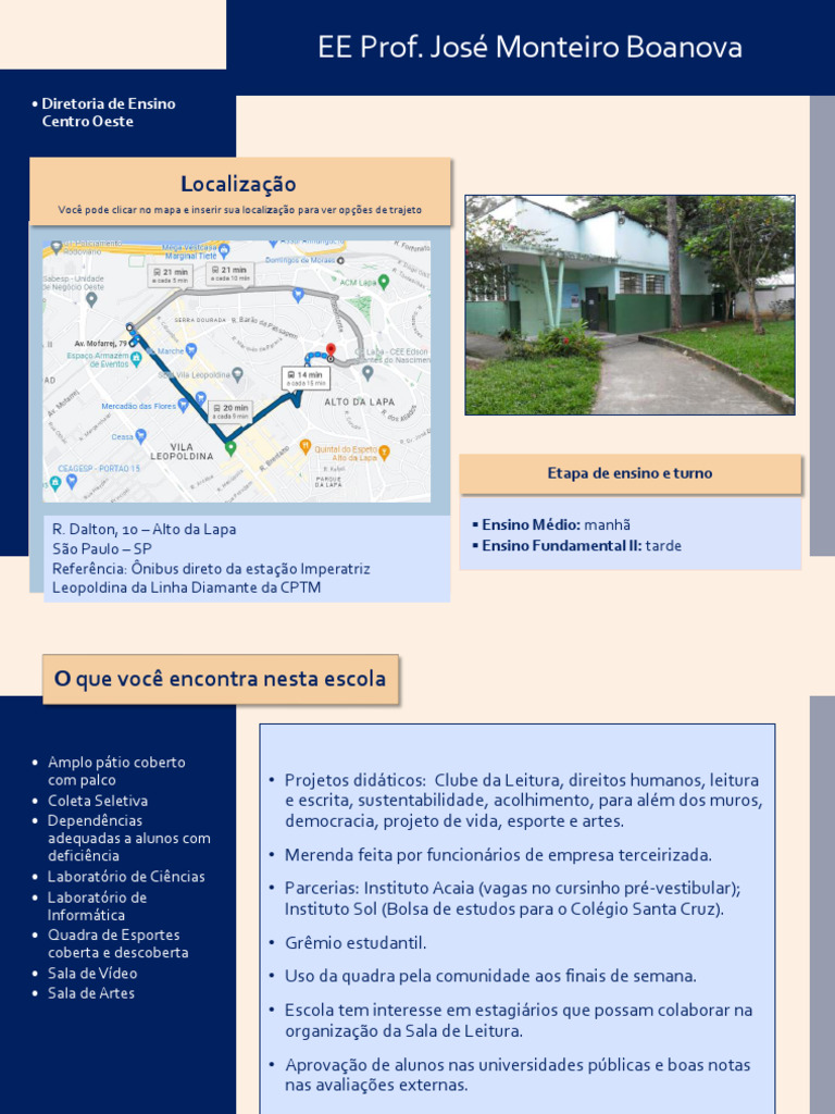 Guia Jose Monteiro Boanova Prof. Ee 3 | PDF | Escolas