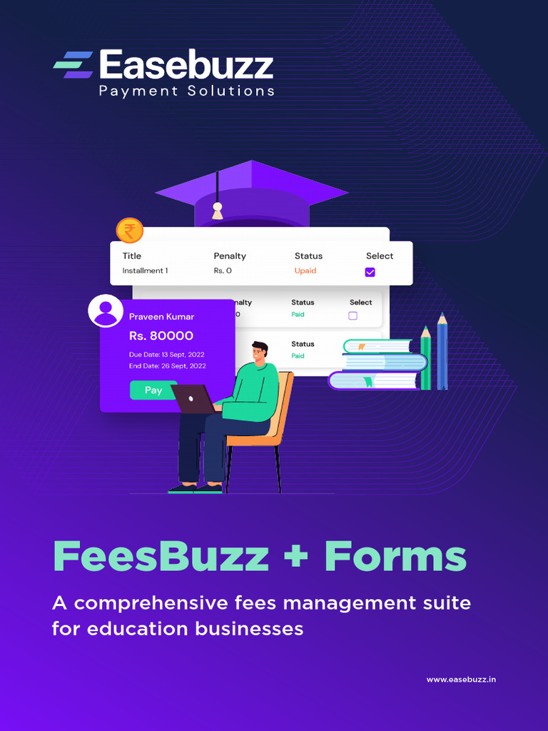 FeesBuzz: Streamlined Fee Management | PDF | Payments | Credit Card