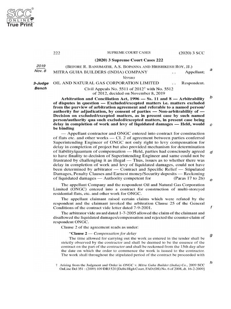 Supreme Court Judgment: Modak Case | PDF | Separation Of Powers ...