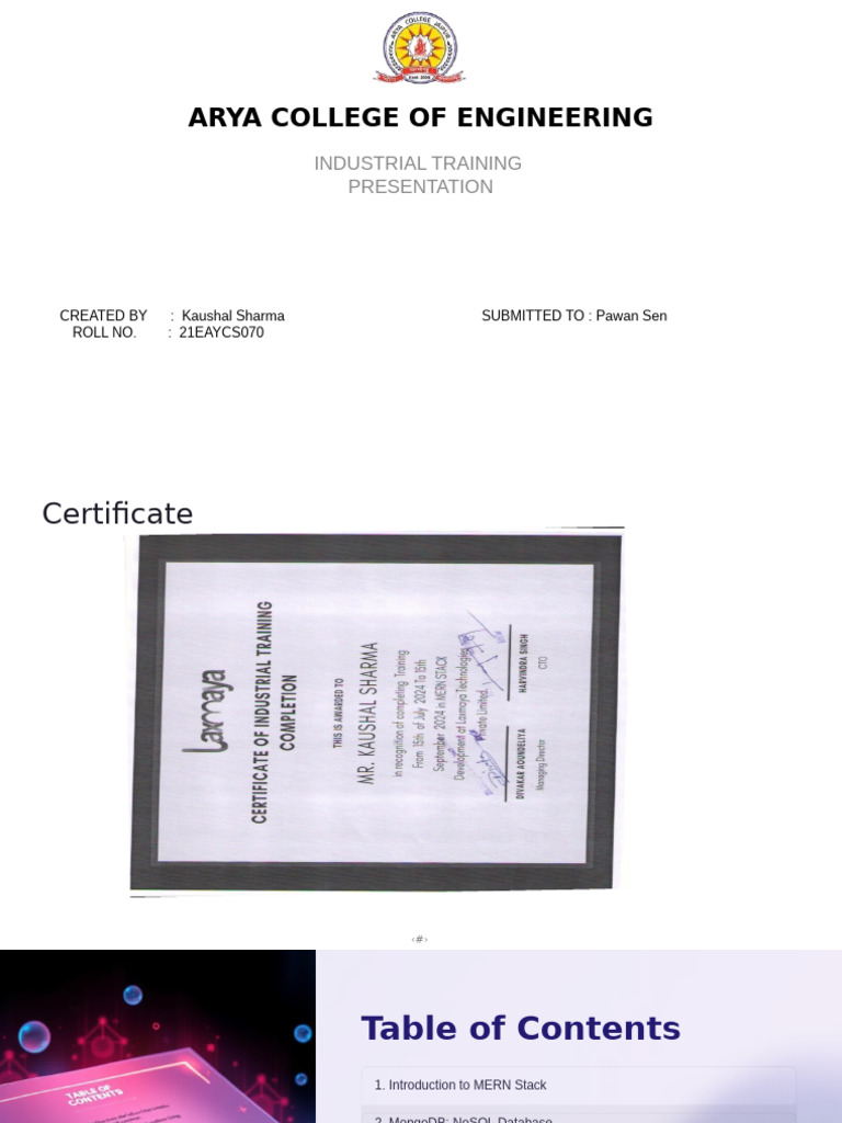 The MERN Stack Mastering Full Stack Development (2) .PPTX 20241031 ...