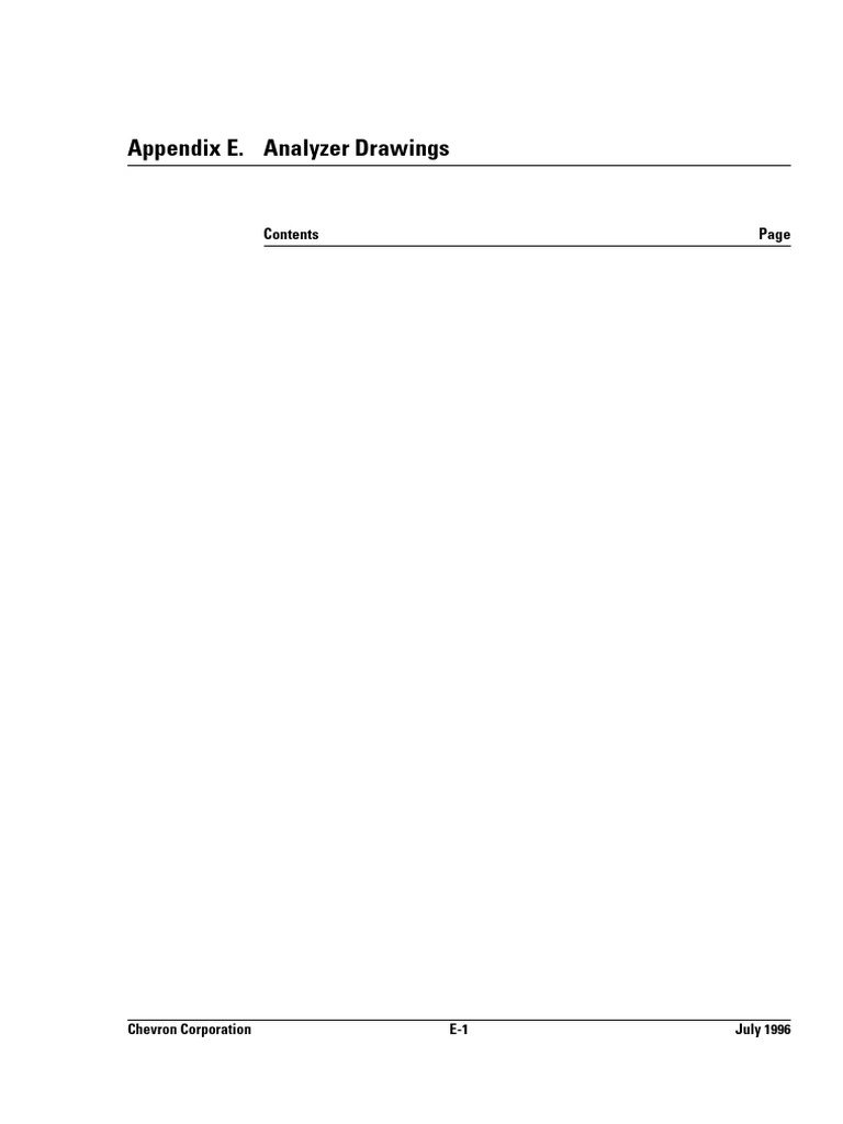 Appendix E Analyzer Details | PDF | Gases | Physical Sciences