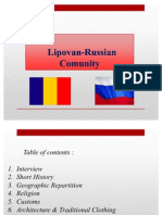 Russian Comunity in Romania