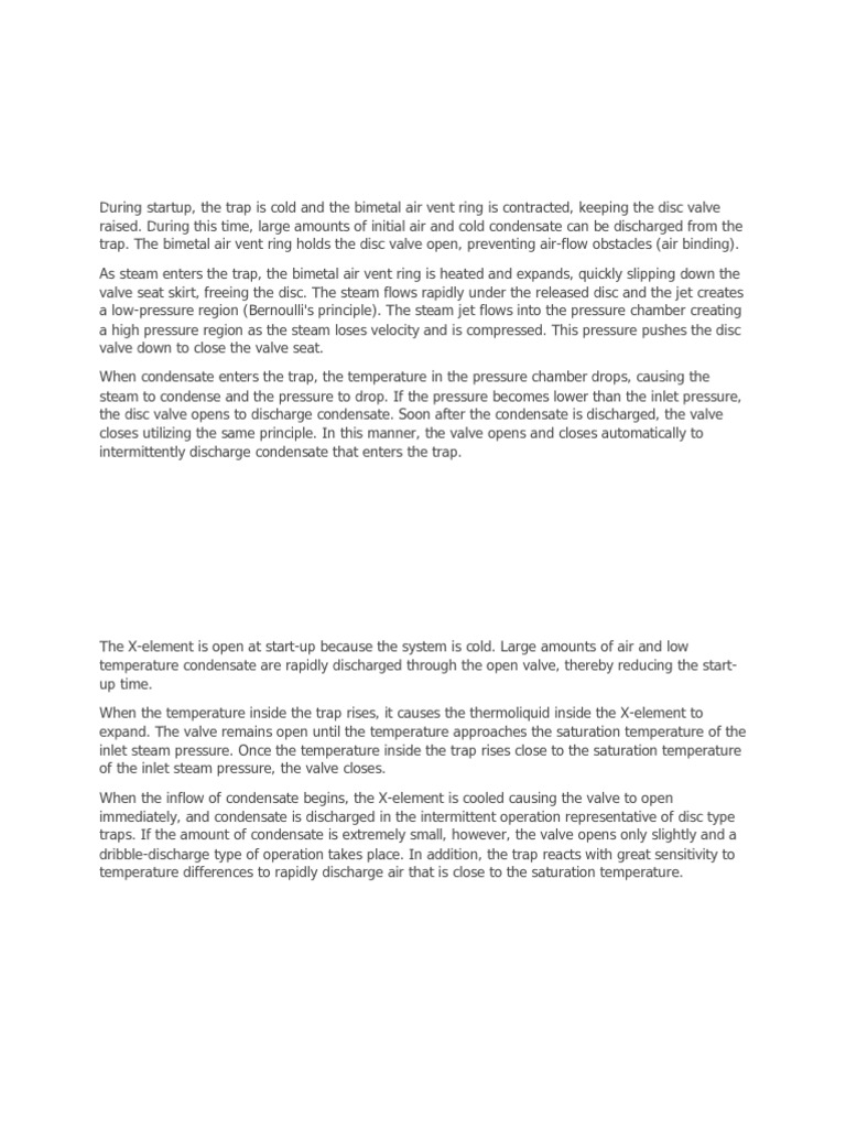 Trap Working | PDF