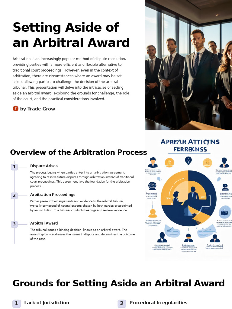 Grounds for Setting Aside Arbitral Awards | PDF | Arbitration ...