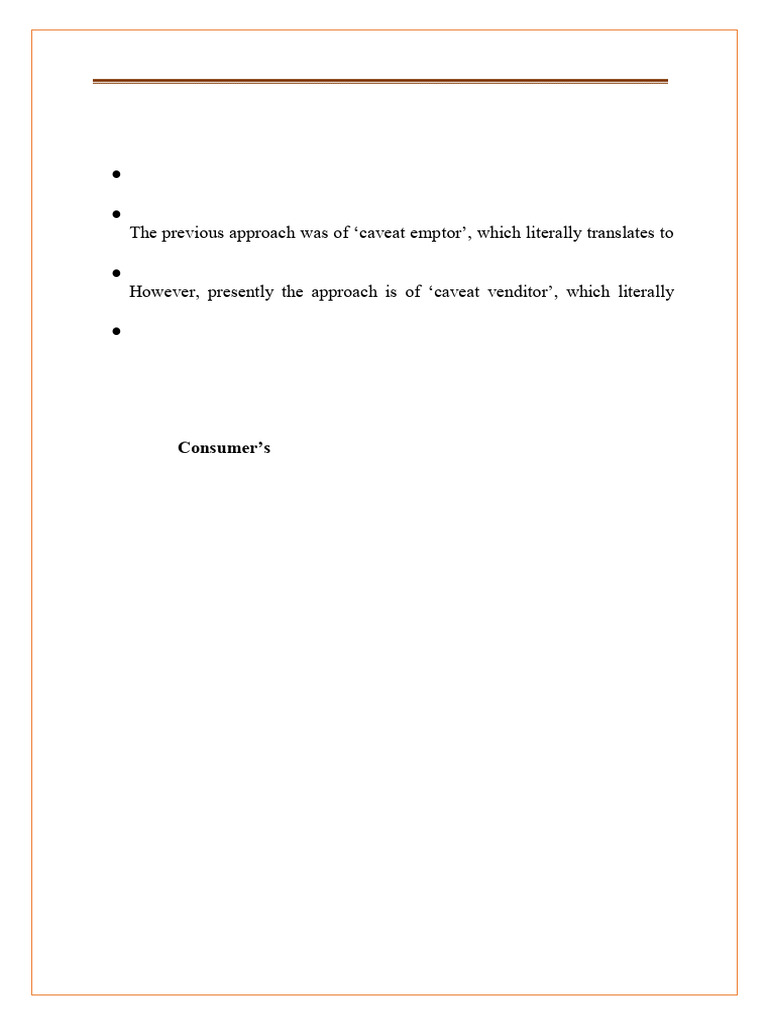 Ch 12_ Consumer Protection | PDF | Consumer Protection | Non ...