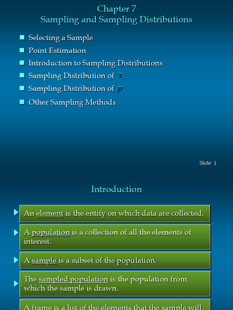 7 sampling and sampling distribution student version pdf standard