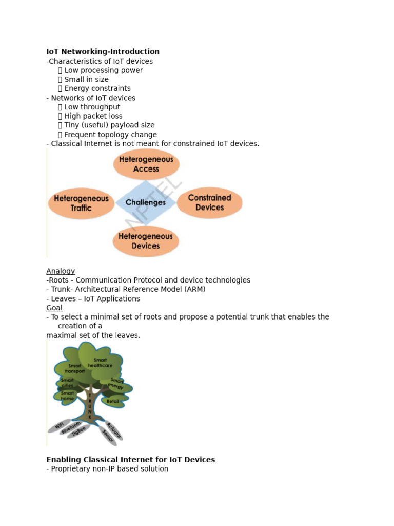 IoT Networking | PDF | Computer Network | Communications Protocols