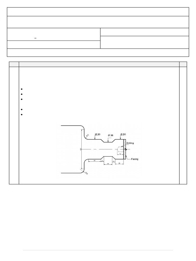 Final - Draft - MST With Solution | PDF | Machining | Metalworking