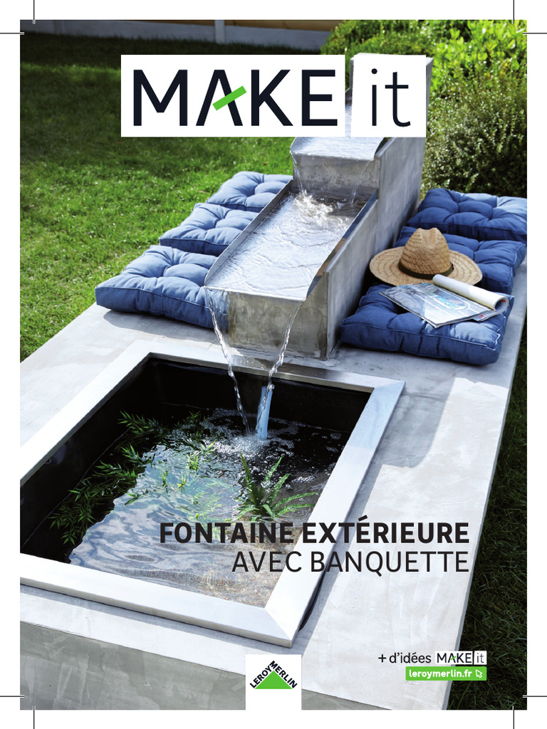 Fabriquer Une Fontaine Exterieur