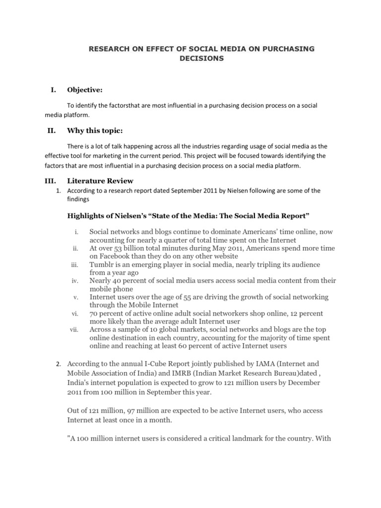 Research paper on social media in india