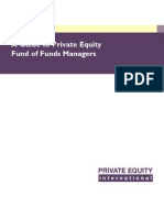 Guide To Privae Equity Fund of Funds