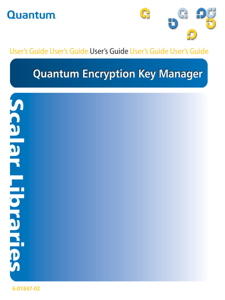 6-01847-02_Q-EKM_UsersGuide | PDF | Encryption | Public Key Cryptography