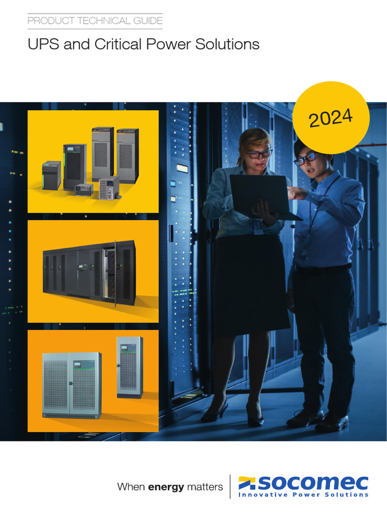 UPS and Power Solutions Guide 2024 | PDF | Rectifier | Power Inverter